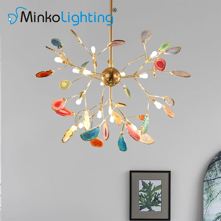 Led подвесное Освещение Современная Люстра декоративная железная Подвесная лампа