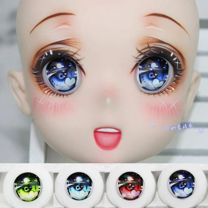 Estartek 1/6 1/4 1/3 акриловые ночные действия аниме глаза для BJD SD DD кукла Фигурка DIY 14 16 18
