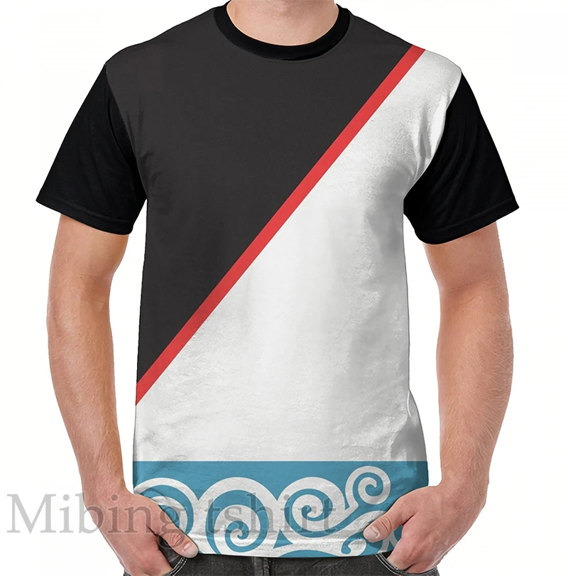 Футболка с забавным принтом для мужчин и женщин повседневная круглым вырезом