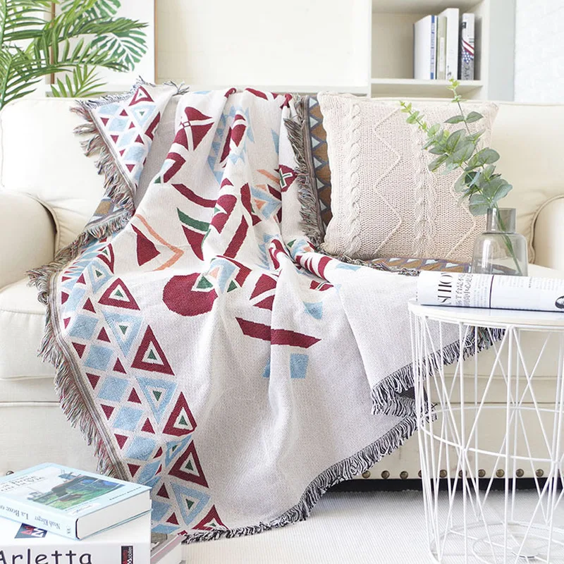Утолщенная Геометрическая детская кровать одеяло домашнее кресло диван для