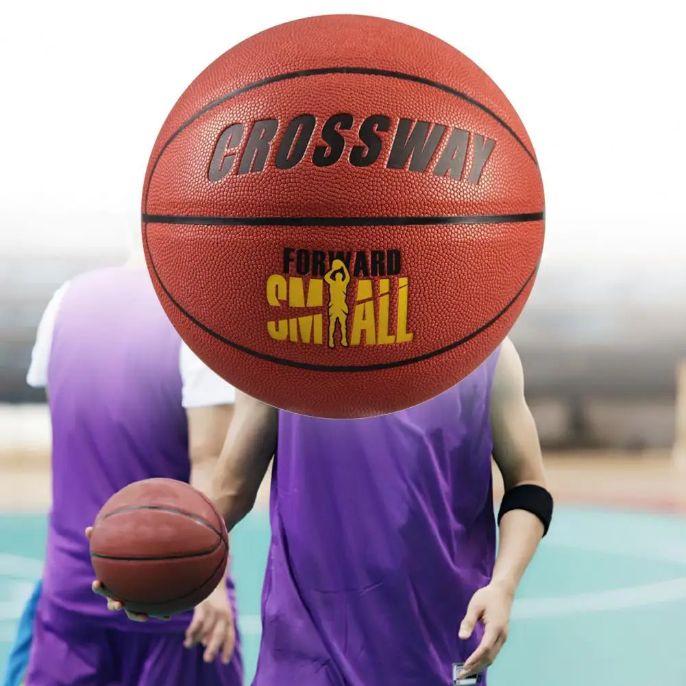 

High Quality Practice Training Basketball Red-brown Competition Basketball Excellent Airtightness for Competition