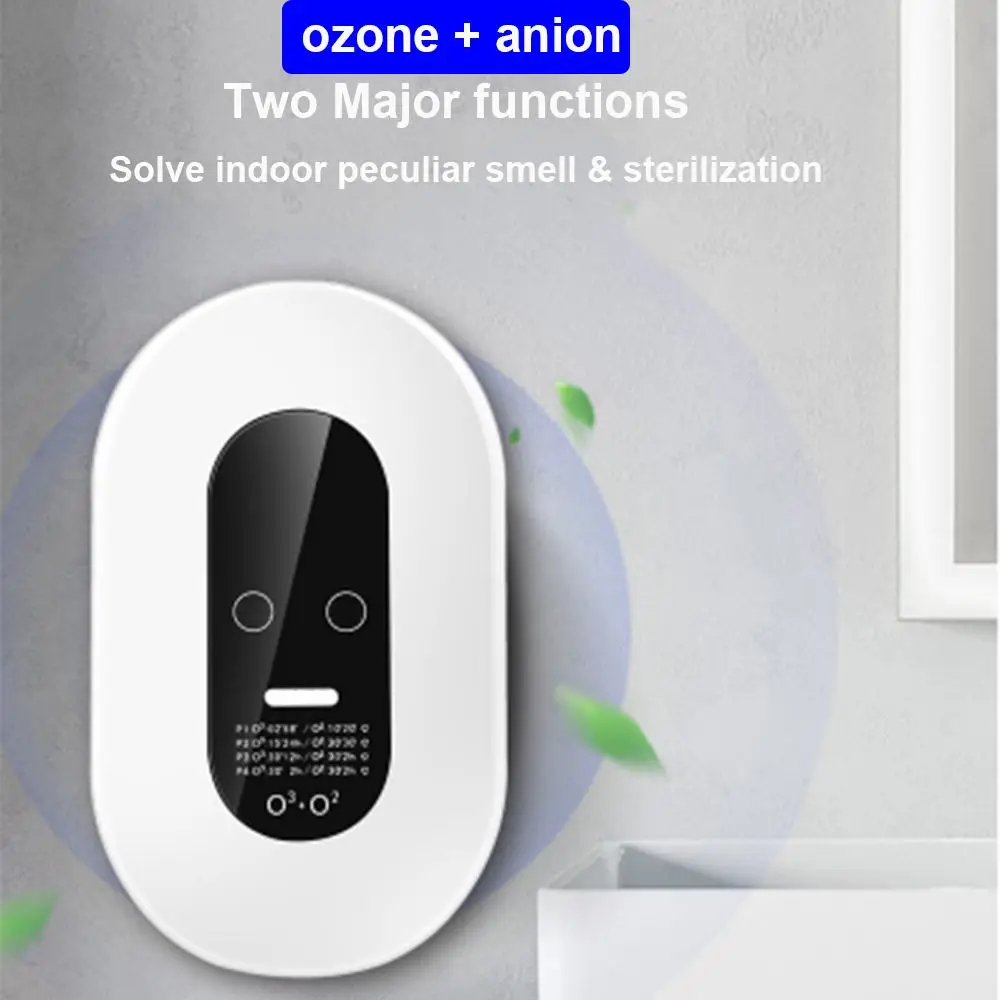 

240-110V Ozone generator Machine Smart Formaldehyde Deaerator Air Purifier Kitchen Toilet Deodorant Deodorizer Deformaldehyde