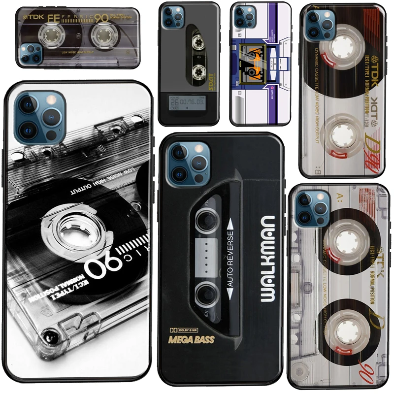 

Мягкий чехол в стиле ретро для iPhone 12 Pro Max 13 Mini 11 14 Pro Max X XR XS Max SE2 8 7 Plus, чехол для телефона