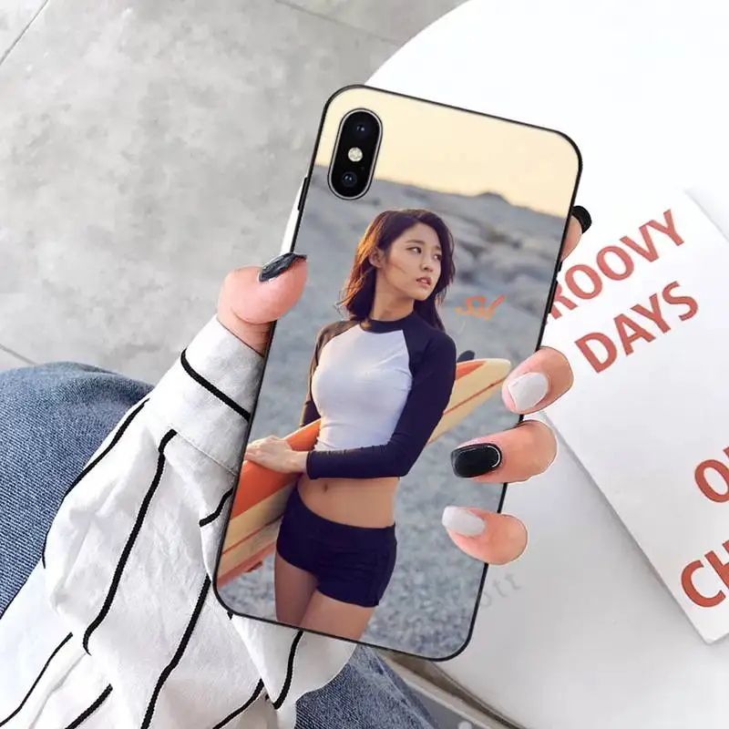 

Seol Hyun Kpop Aoa Sexy Girl Phone Case for iPhone 11 12 mini pro XS MAX 8 7 6 6S Plus X 5S SE 2020 XR