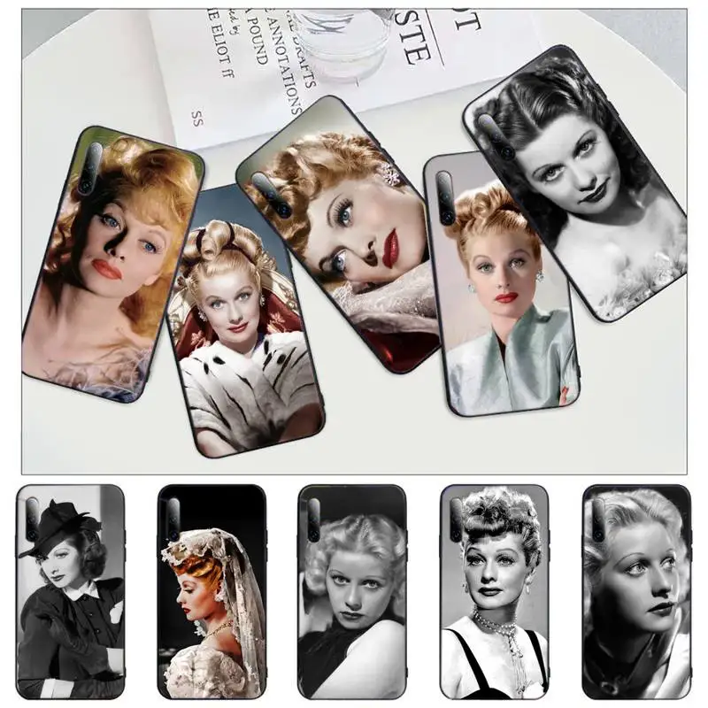 

Lucille Ball famous actor Phone Case for iPhone 11 12 mini pro XS MAX 8 7 6 6S Plus X 5S SE 2020 XR shell