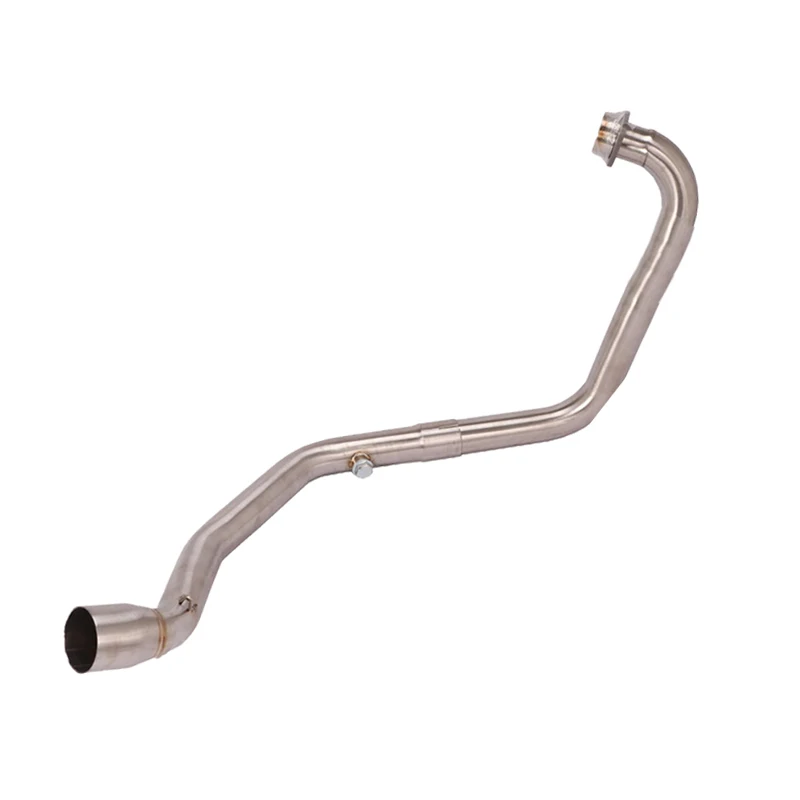 

Motorcycle Exhaust Slip On For SUZUKI GIXXER 250 GIXXER250 SF250 Modified Motorbike Front Tube Middle Link Pipe Muffler Escape