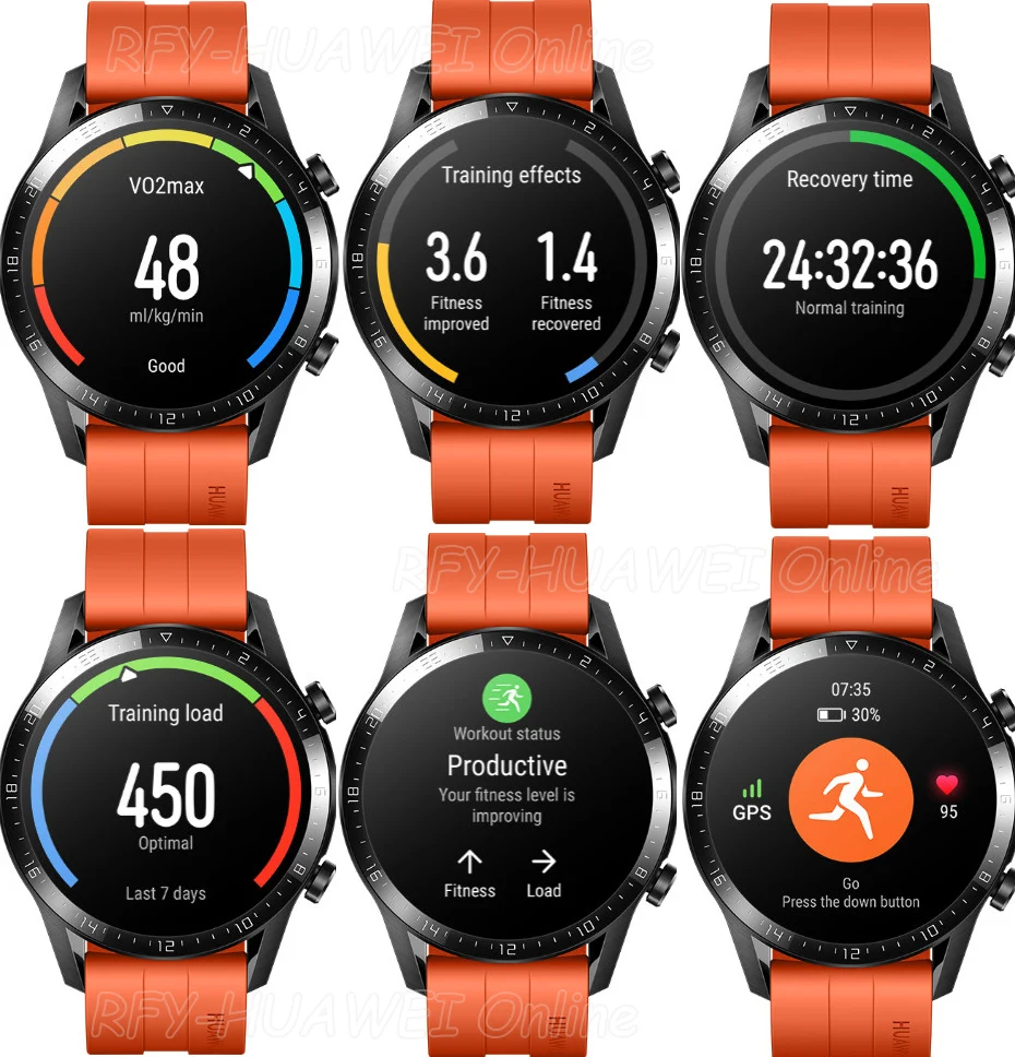 Huawei Watch GT 2, умные часы, Bluetooth, умные часы, 5,1, 14 дней, время работы от батареи, телефонный звонок, частота сердечных сокращений для Android iOS
