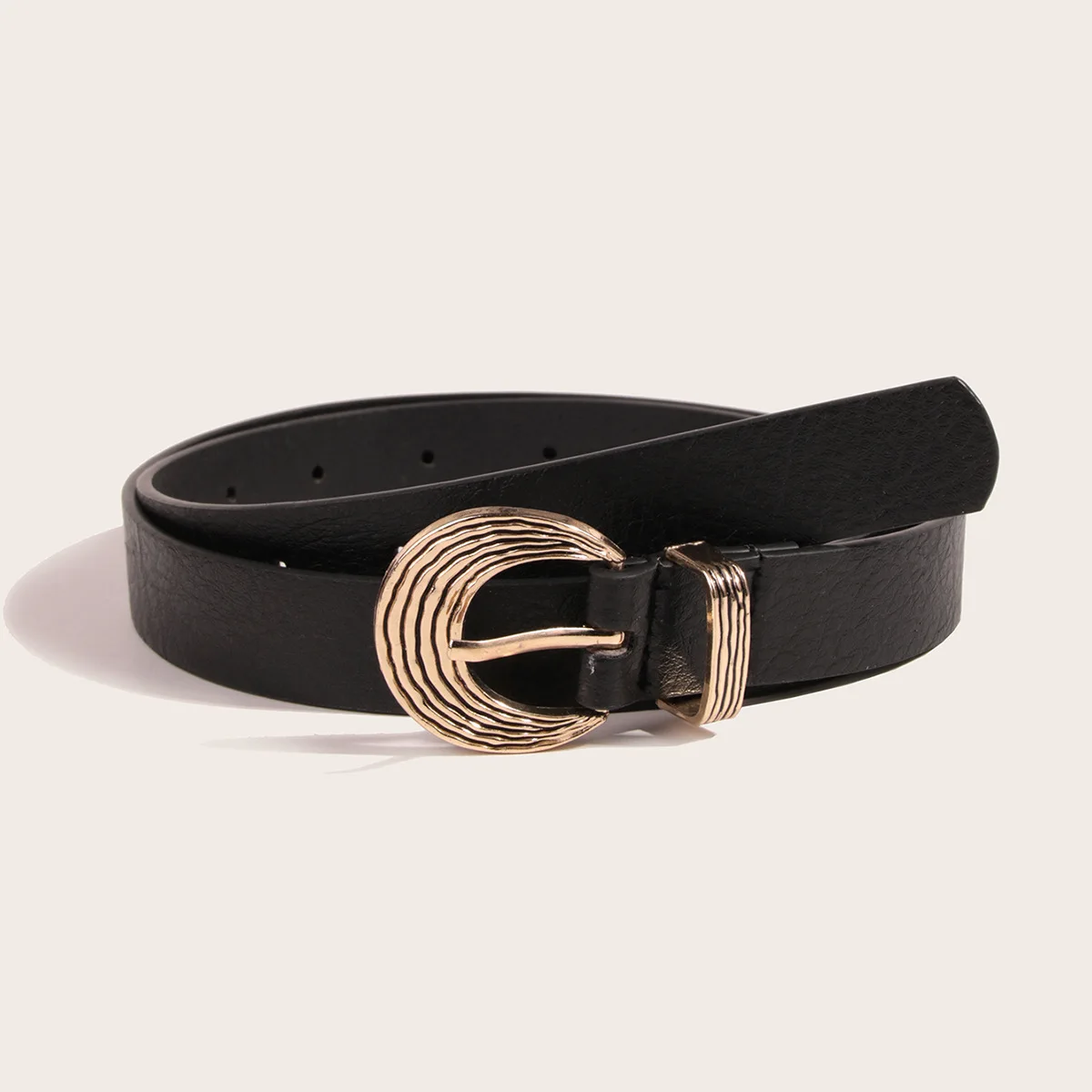 

Women's Vintage Cave Pin Buckle Belt Luxury Thin Leather Belt Designer Belt Jeans Dress Women Belt
