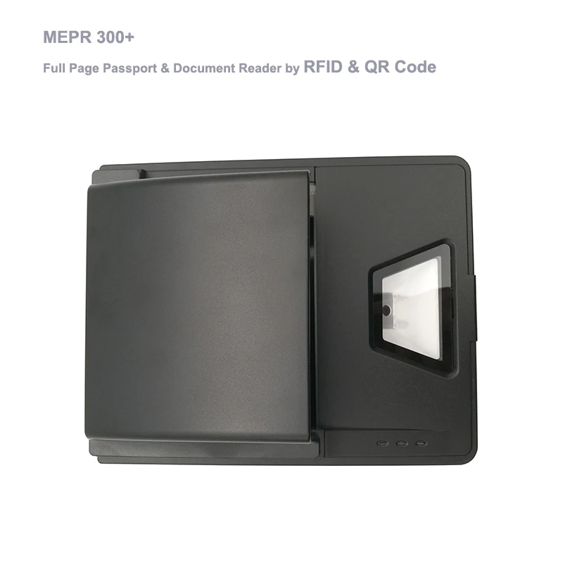 MEPR300 + считыватель паспорта на полную страницу/сканер от MRZ RFID и QR-код для отелей