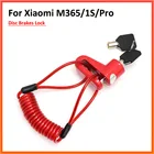 Дисковые тормоза замок со стальным проводом для Xiaomi M365 Pro Универсальный электрический скутер защита от кражи аксессуары