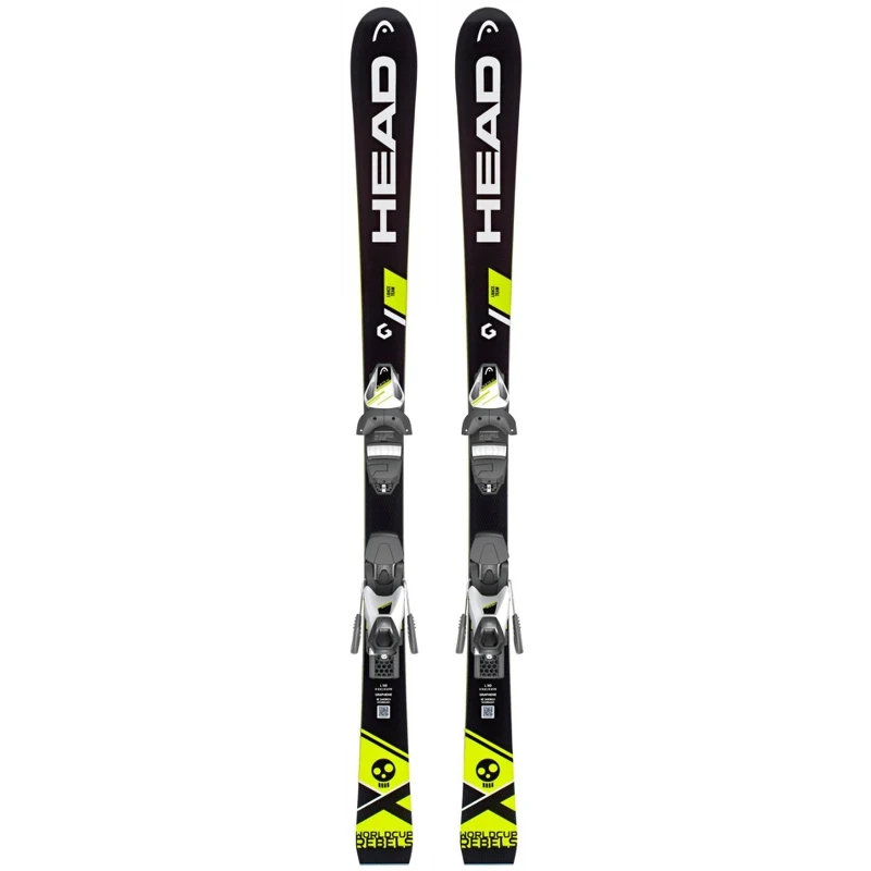 Горные лыжи HEAD WC iRace Team SLR 2 + 7.5 AC BRAKE 78 [H] с креплениями желтый/черный| |