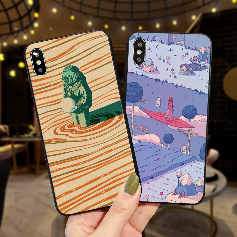 Мягкий силиконовый чехол из ТПУ для Xiaomi Redmi Pro на осень 6 7 Note 4X 5A 16G 32G GO 7A K20 обратите