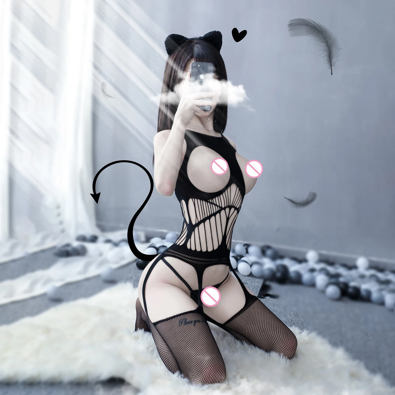 Сексуальное нижнее белье костюмы кружевные топы с открытыми плечами Сетчатое