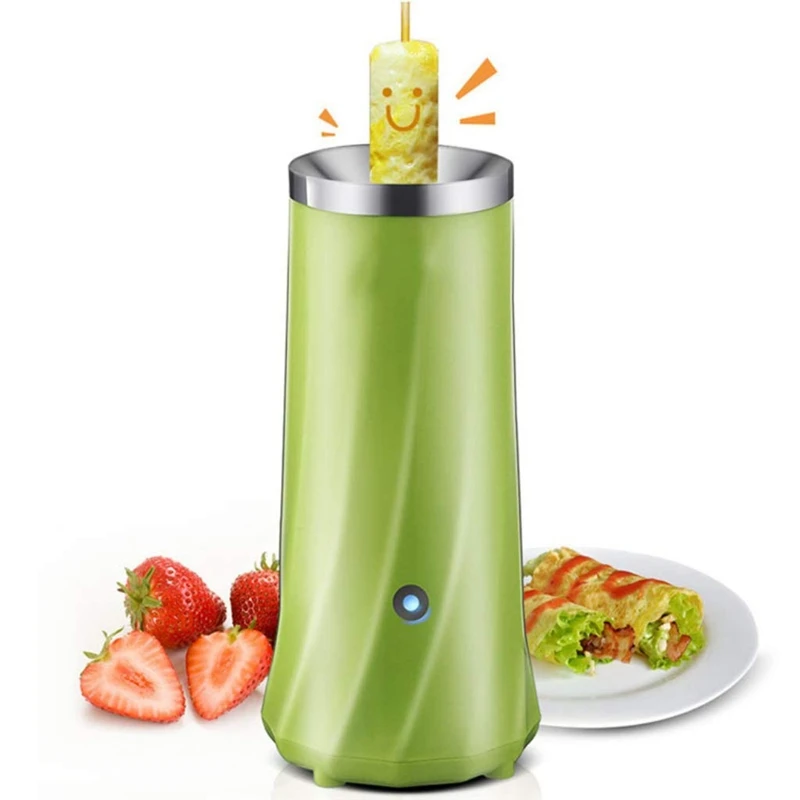 Single Tube Automatic Multifunctional Egg Roll Maker Electric Boiler Omelette Master Sausage Machine Breakfast Tool Us P | Бытовая