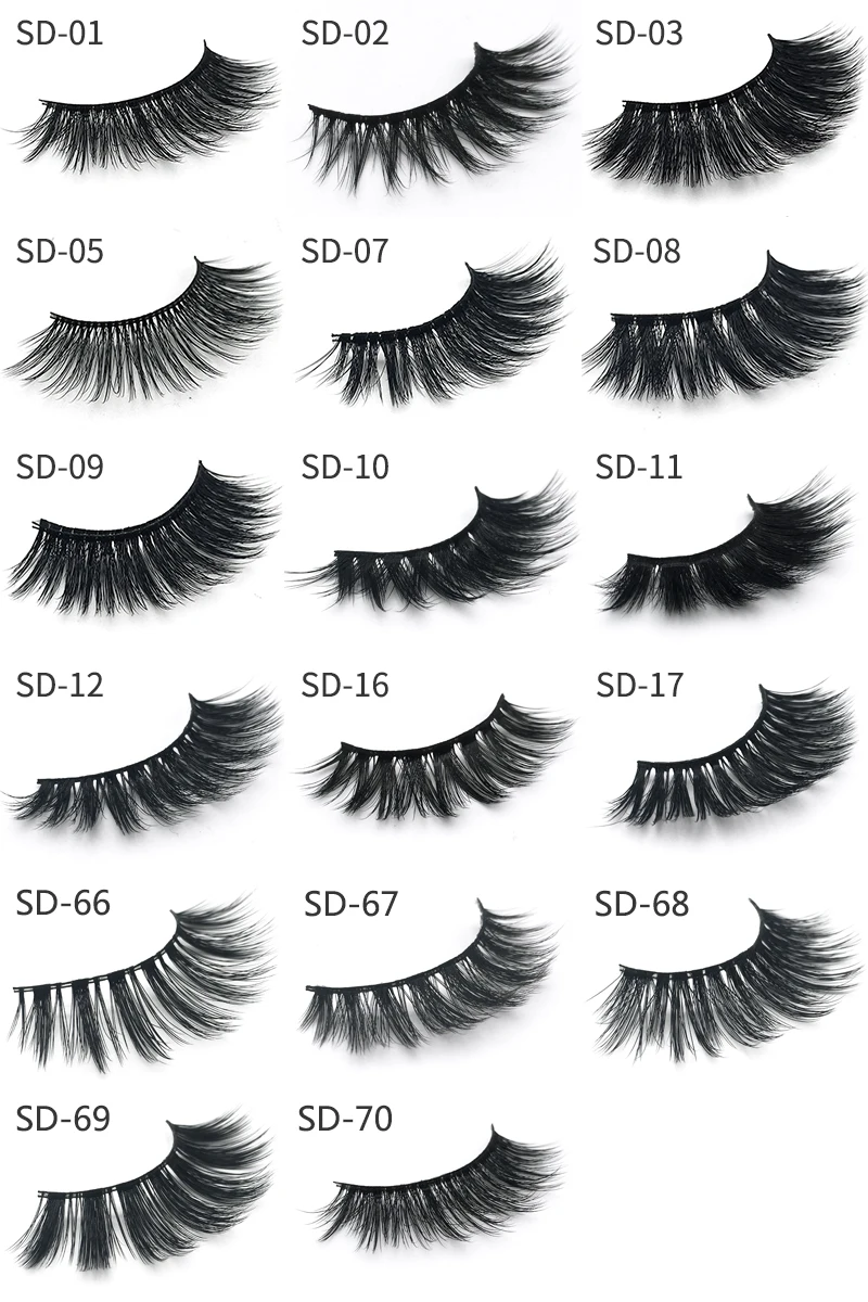 

Wholesale Eyelashes 20/30/50/100 Pairs 3D Mink Eyelashes Natural False Eyelashes Hand Made Makeup Eye Lashes 3d Mink Lashes Bulk