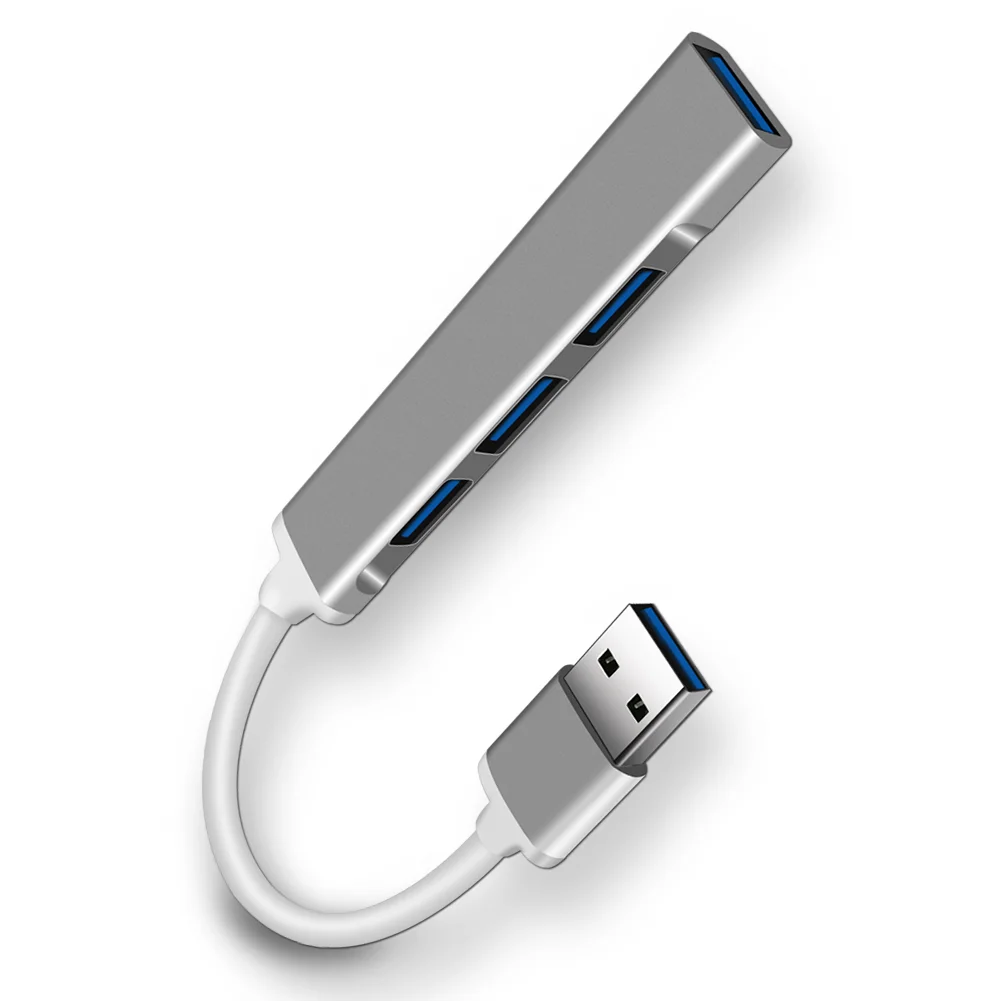 Usb Splitter 3.0 Hub One with Four Aluminum Alloy Extender Mini Docking Station Accessories Suitable for Home Laptops | Инструменты