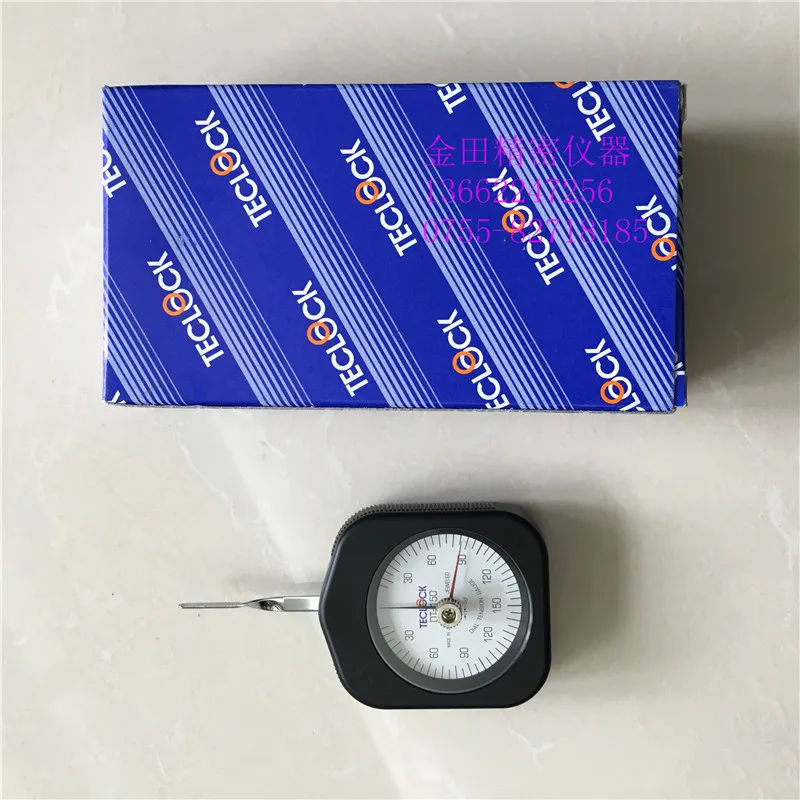 

Authentic Japanese TECLOCK double pointer lateral tension meter Meter type gram meter DT-50G DT-150G
