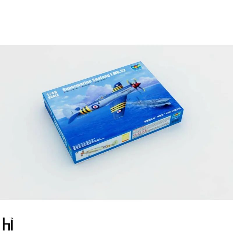 

Trumpeter 02851 1/48 Supermarine Seafang F.Mk.32 Fighter Military Plane Plastic Model Building Kit