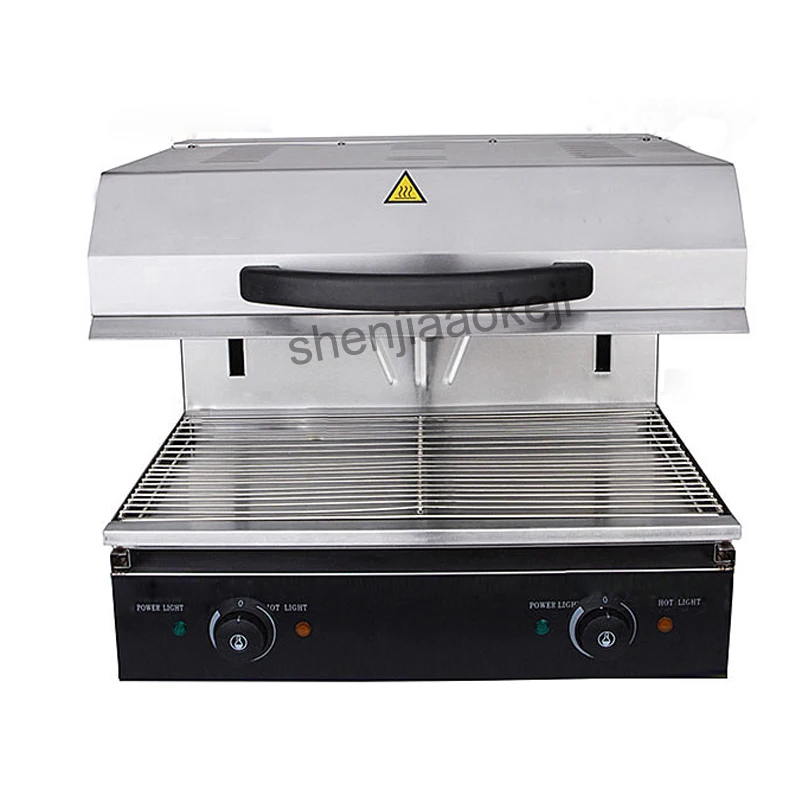 

Commercial electric stove lift-type electric hot surface stove fire grill oven Western style oven Double control 220v 4000w 1pc