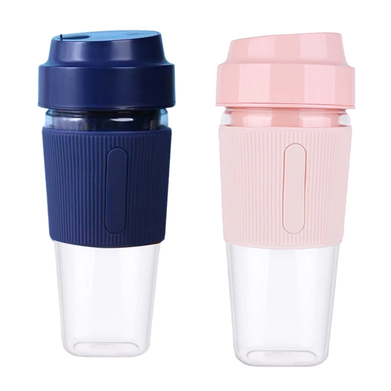

Top Sale Portable Blender Fruit Juicer Cup Mini Cordless Personal Travel Mixer Smoothies Maker 300ML Stirring for Milk Shake