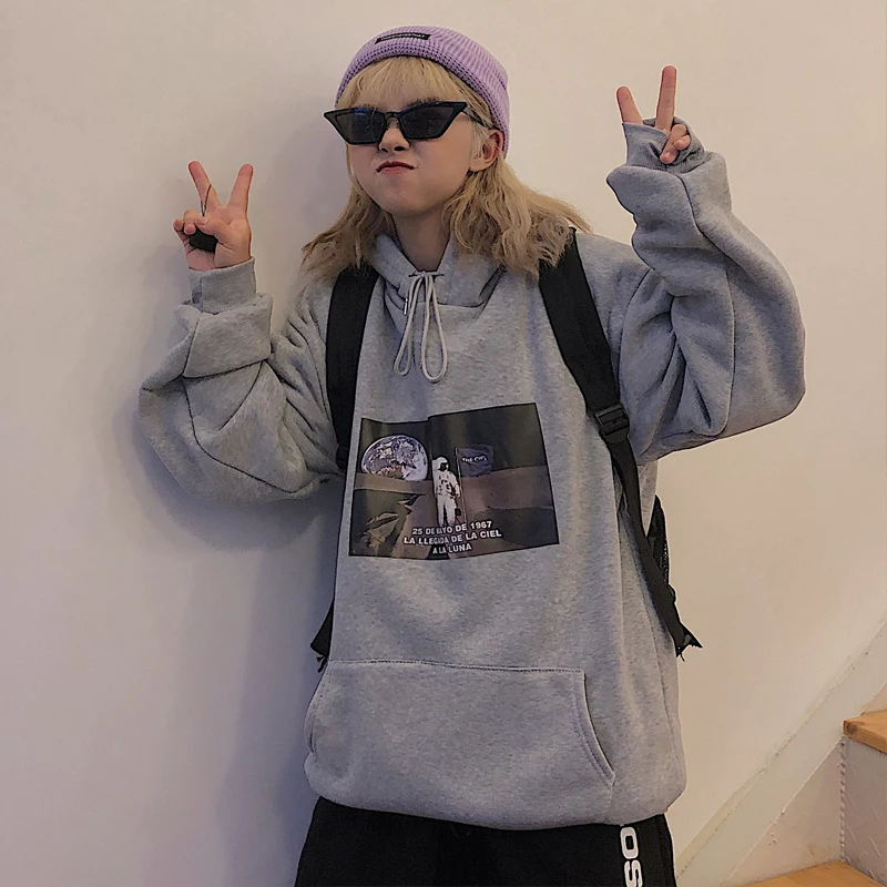 Женские толстовки универсальные элегантные трендовые 2020 новые Kawaii женские с