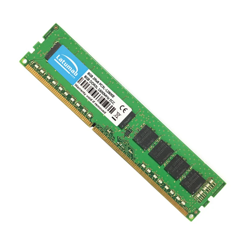 Память для рабочей станции Latumab DDR3L 16 Гб (2x8 ГБ) 1600 МГц 240-контактная ECC UDIMM |