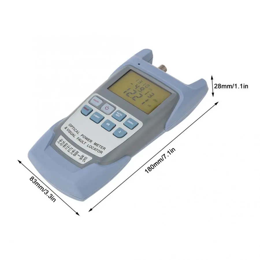 Портативный волоконно оптический измеритель мощности Визуальный дефектоскоп
