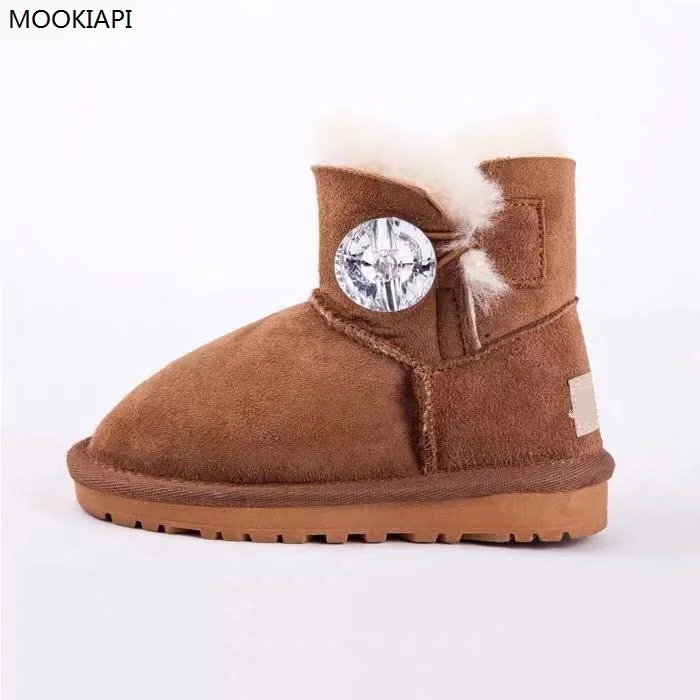 В 2019 году Австралийская детская обувь наивысшего качества с пряжкой настоящая