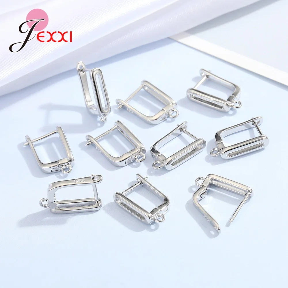 925 пробы серебряные аксессуары для бижутерии материал наращивания волос клип