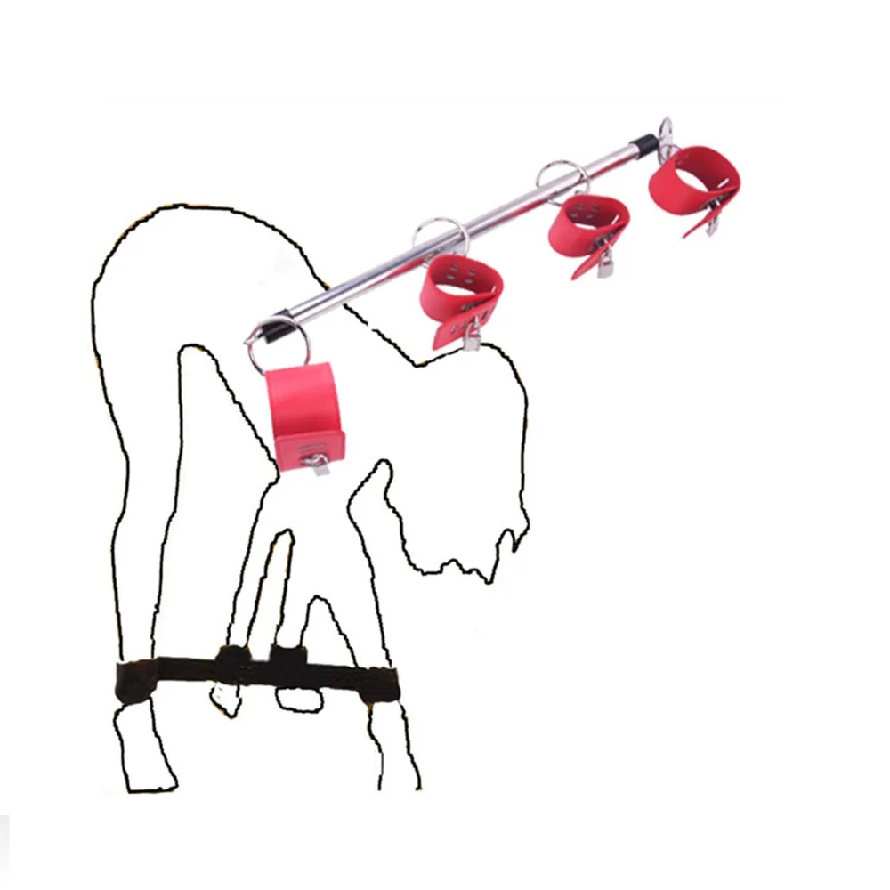 Наручники и манжеты на лодыжке удерживающие Секс-товары открытые ножки бондаж