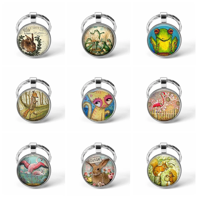 Брелок История г на Tod Fox милый брелок для ключей в виде лисы ювелирное изделие из