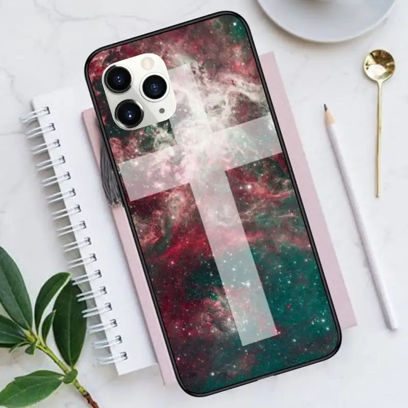 

Jesus Christ Cross Phone Cases for iPhone 11 12 mini pro XS MAX 8 7 6 6S Plus X 5S SE 2020 XR