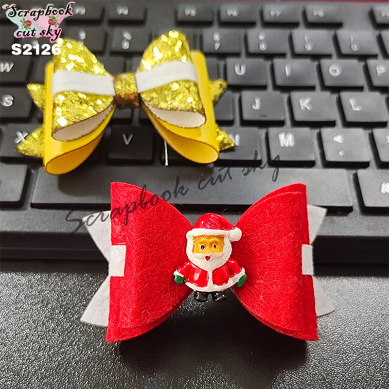 

Christmas Series Bows DIY S2126 Muyu Wooden Mold Cutting Scrapbook Dies Cutting Suitable For Market General Machines