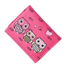 Женский простой короткий Кошелек в стиле ретро с принтом совы, мини-сумка, Кошелек для монет, держатель для карт, сумочка, монетница, Женский Кошелек для детей