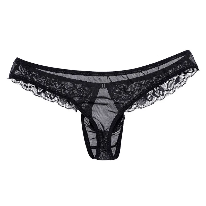 Сексуальное мужское нижнее белье TiaoBug бикини трусы для геев с отверстием пениса