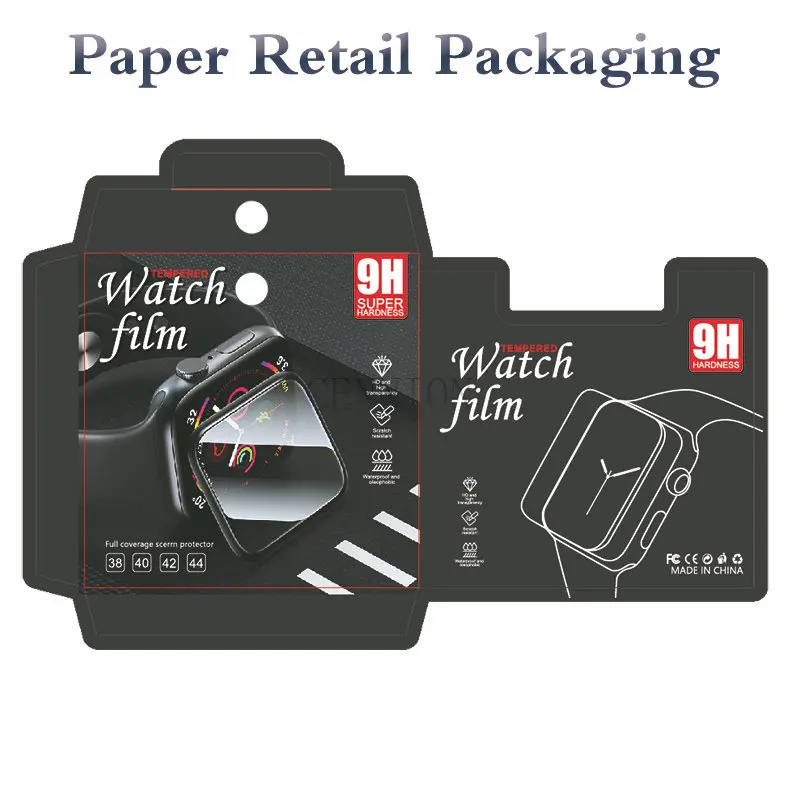 Clear Ultra Thin invisible Hydrogel Film Soft watch Screen Protector for Apple iwatch SE 6 5 4 3 2 1 38mm 42mm 40mm 44mm 100pcs