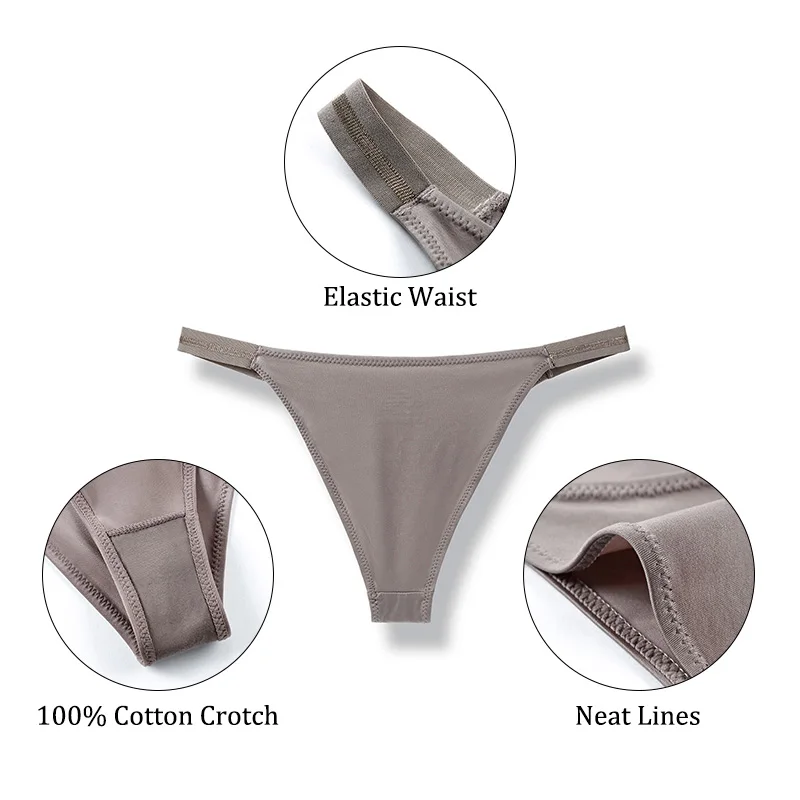 Комплект нижнего белья для женщин ALLMIX 3 шт./лот бесшовные хлопковые трусы - купить
