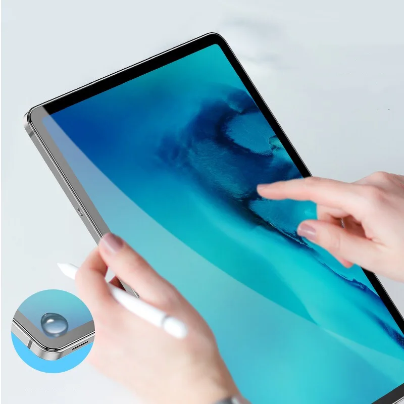 

2.5D Full Cover 9H Screen Protector For Samsung Galaxy Tab S7 Plus S6lite S5E S4 Tablet Tempered Glass HD Safety Protective Film