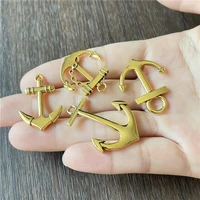 junkang zinc alloy amulet anchors rope sea charm pendant diy handmade necklace bracelet jewelry findings accessories making