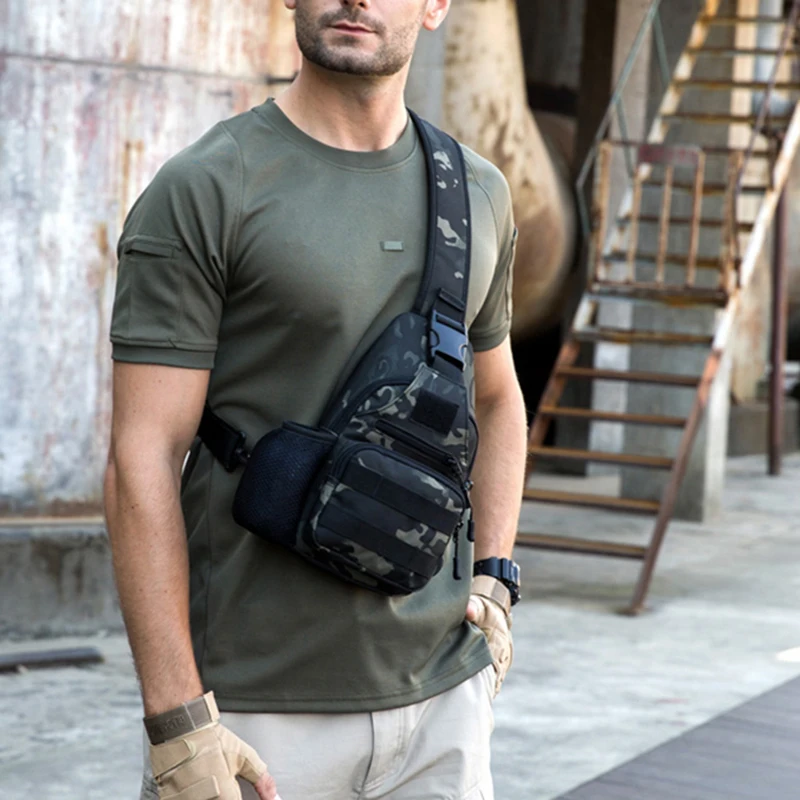 Продажа Военный Assualt, один рюкзак, сумки для бутылки воды, дорожная сумка на плечо, для верховой езды, камуфляж, высокое качество, нейлон, мужской нагр...