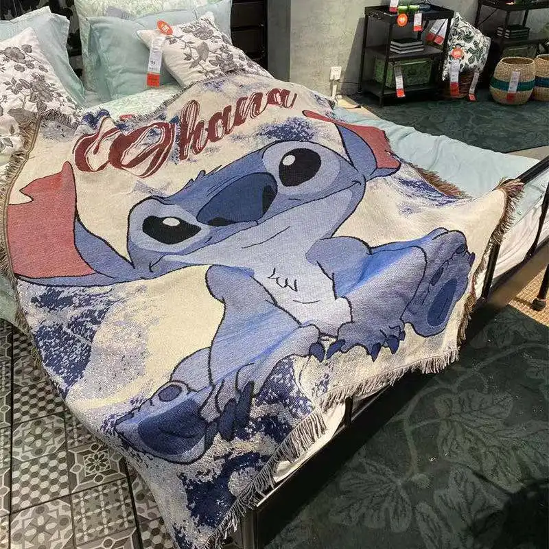 Kopen Gebreide Leuke Lijn Deken Sofa Cover Deken Tapijt Tapijt Badhanddoek Yoga Outdoor Camping Home Decor Bed Dutten Naughty