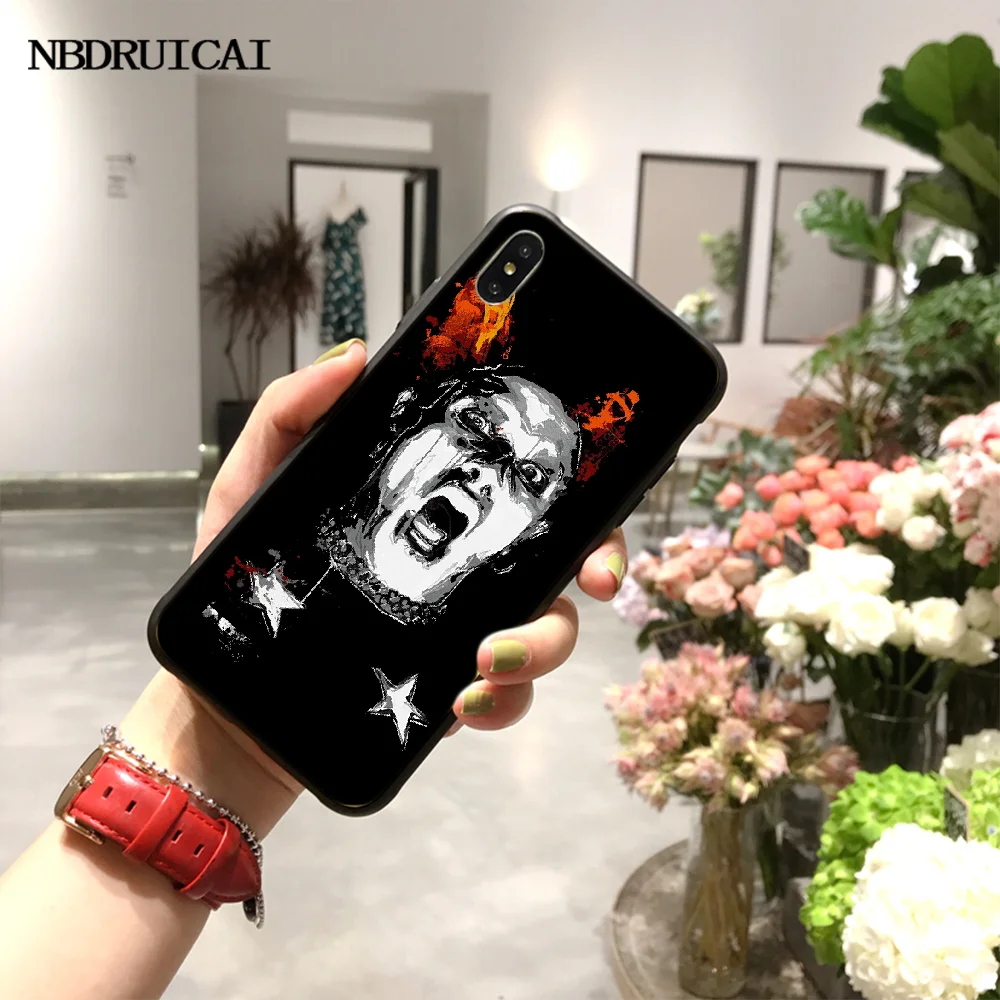 

NBDRUICAI The Prodigy Keith Flint Phone Case for iPhone 11 pro XS MAX 8 7 6 6S Plus X 5S SE XR case