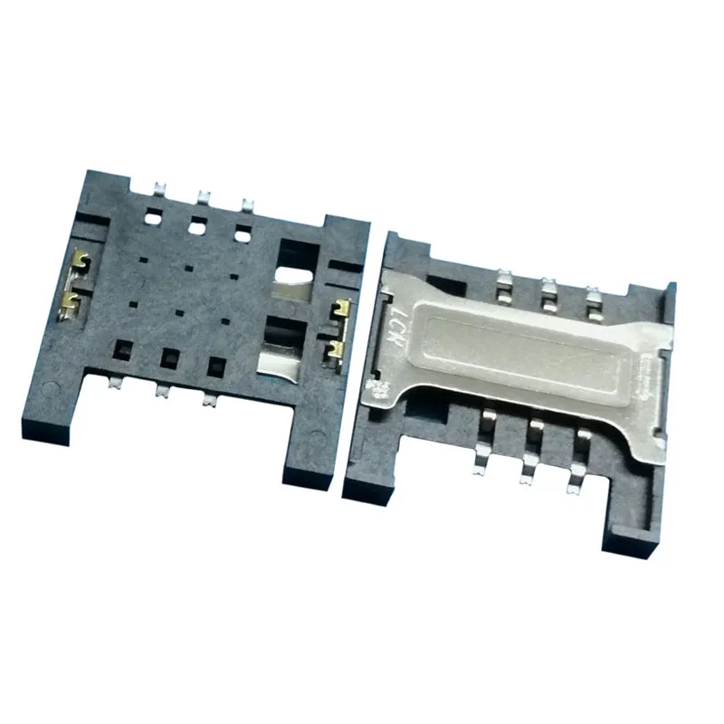 2 шт. разъём для чтения Sim-карт Lenovo A288T A336 A298T A518 A298 ZTE V880 U880 N880 U830 U506 | Мобильные