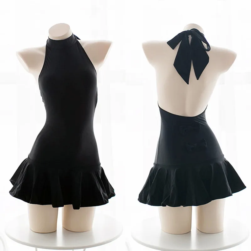 Cos Saber японский купальник Cosplay Fate Zero Stay Night Sukumizu черный купальник| |