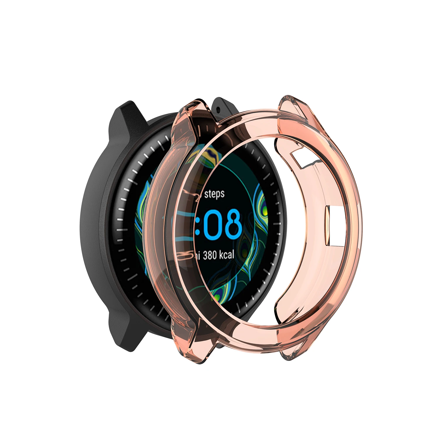 Прозрачный защитный чехол из ТПУ для Garmin Vivoactive 3 Music Smart Watch долговечные аксессуары