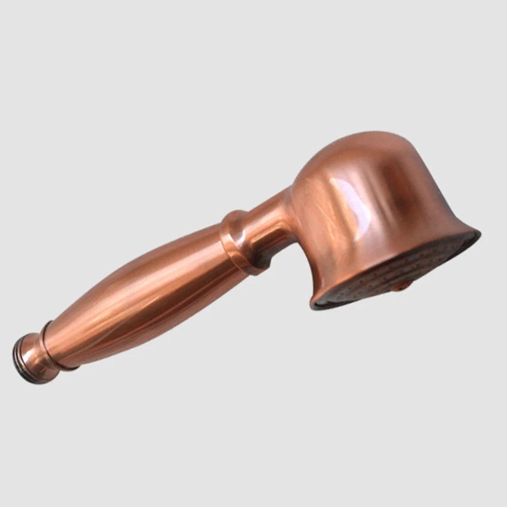 

Simple Retro Shower Head High Pressure Shower Head Powerfull Boosting Spray Bath Water Saving Shower Head Home Bathroom Supplies
