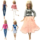 Одежда для куклы NK 1 шт., мини-платье ручной работы, короткая юбка, штаны, Одежда для куклы Барби, аксессуары для кукольного домика, детская игрушка для игр JJ