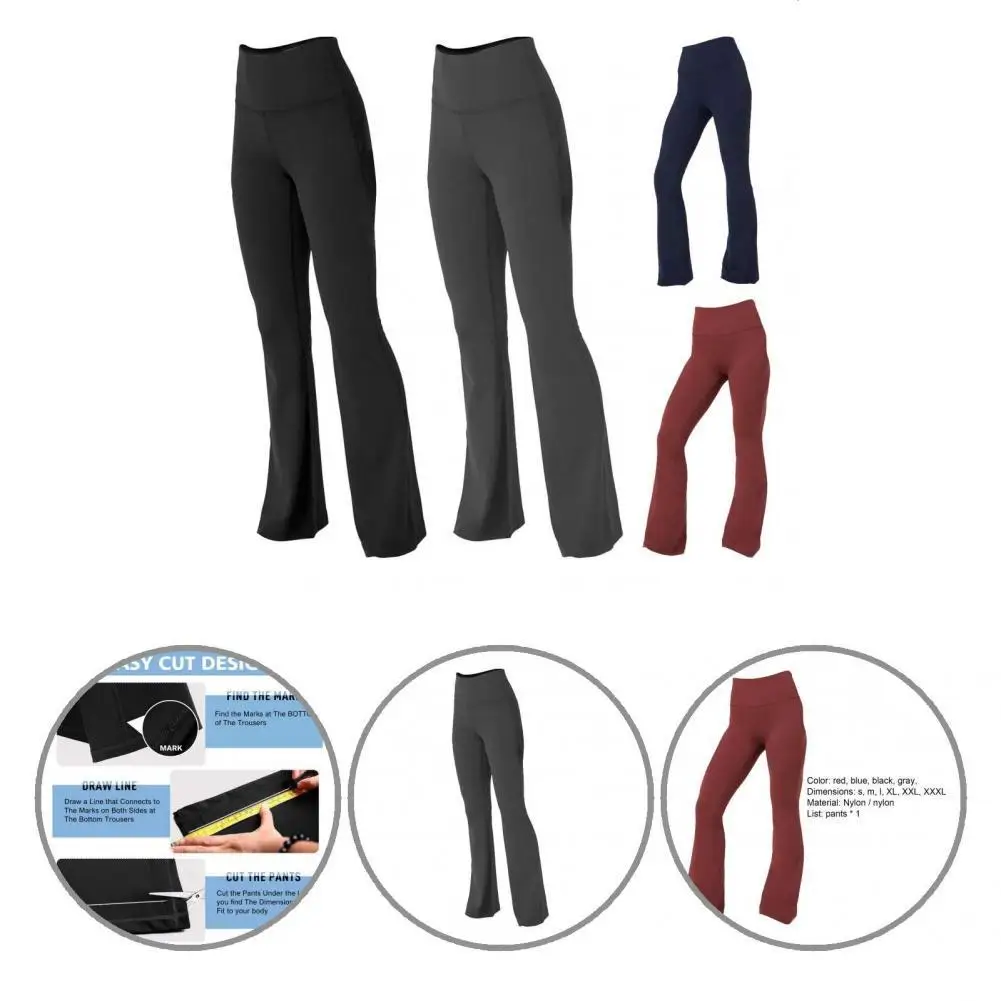 

Women Sweatpants High Waist Stylish Wear Resistant All Match Yoga Pants