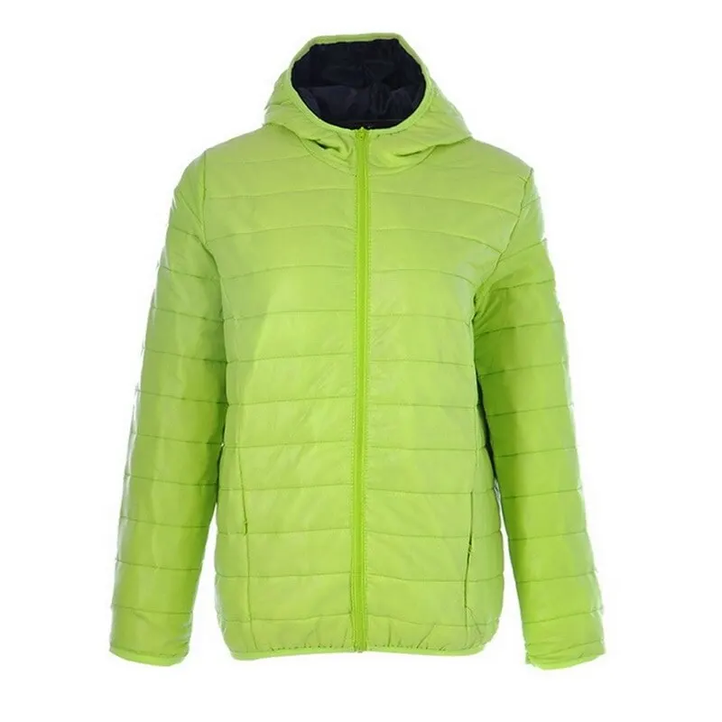 

New Fashion Hoodies Winter Jacket Women Classic Slim Autumn Coat Women Casual Warm Puffer Jacket Zipper Solid Manteau Femme