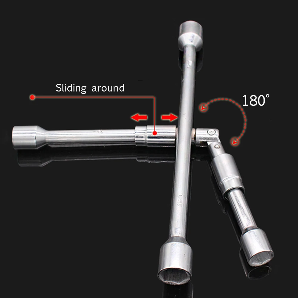 

Car Tire Wrench Cross Folding Wrench Nut Cross Wrench Hand Wrench Folding Tool Assembly Wrench